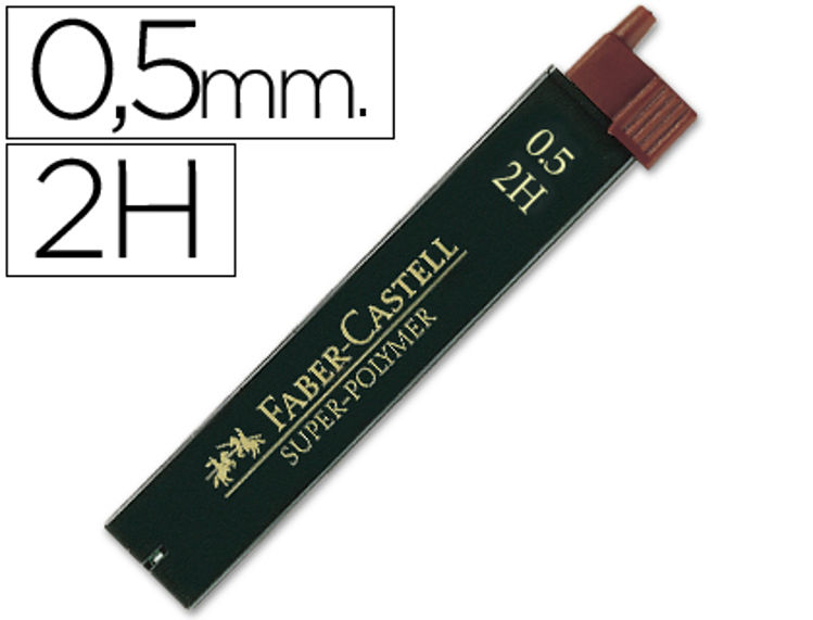 Picture of 5128- Faber CastellFine lead 0.5mm 2H X12 PCS
